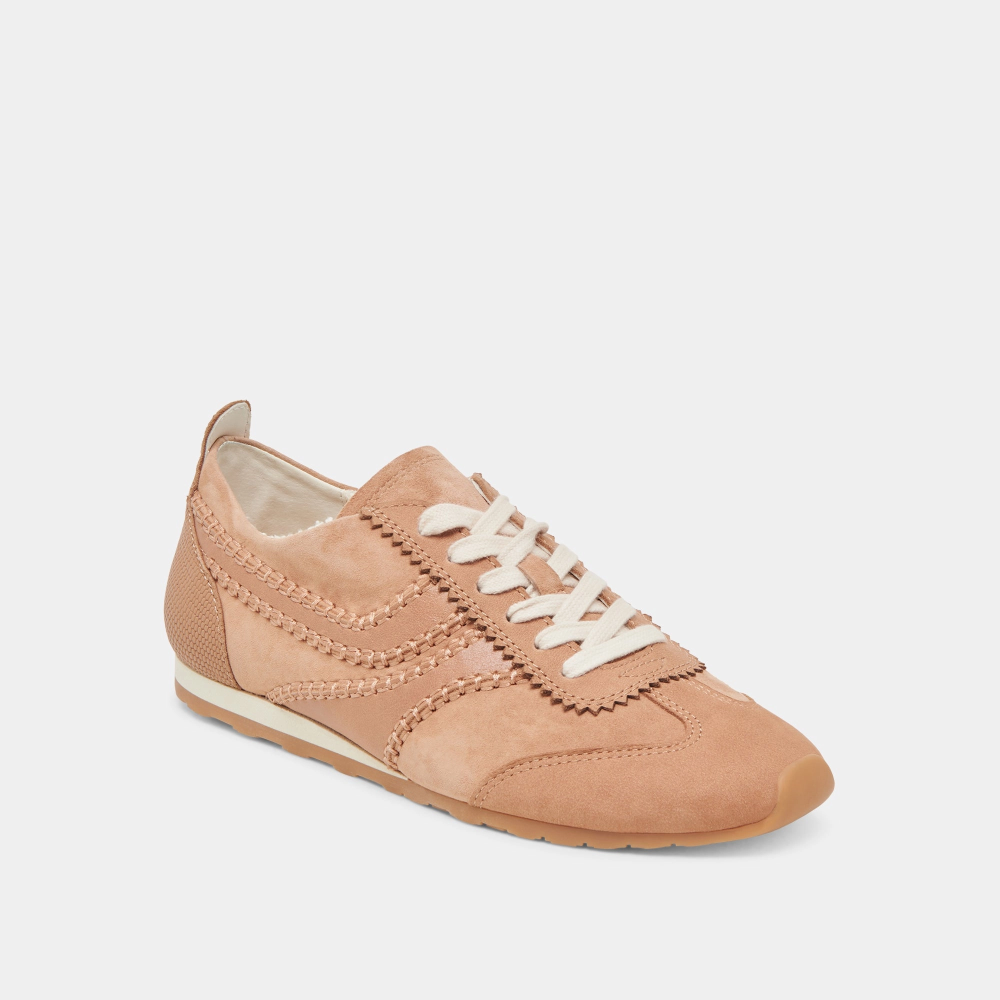 DELANY SNEAKERS TOFFEE NUBUCK Adjustable Design