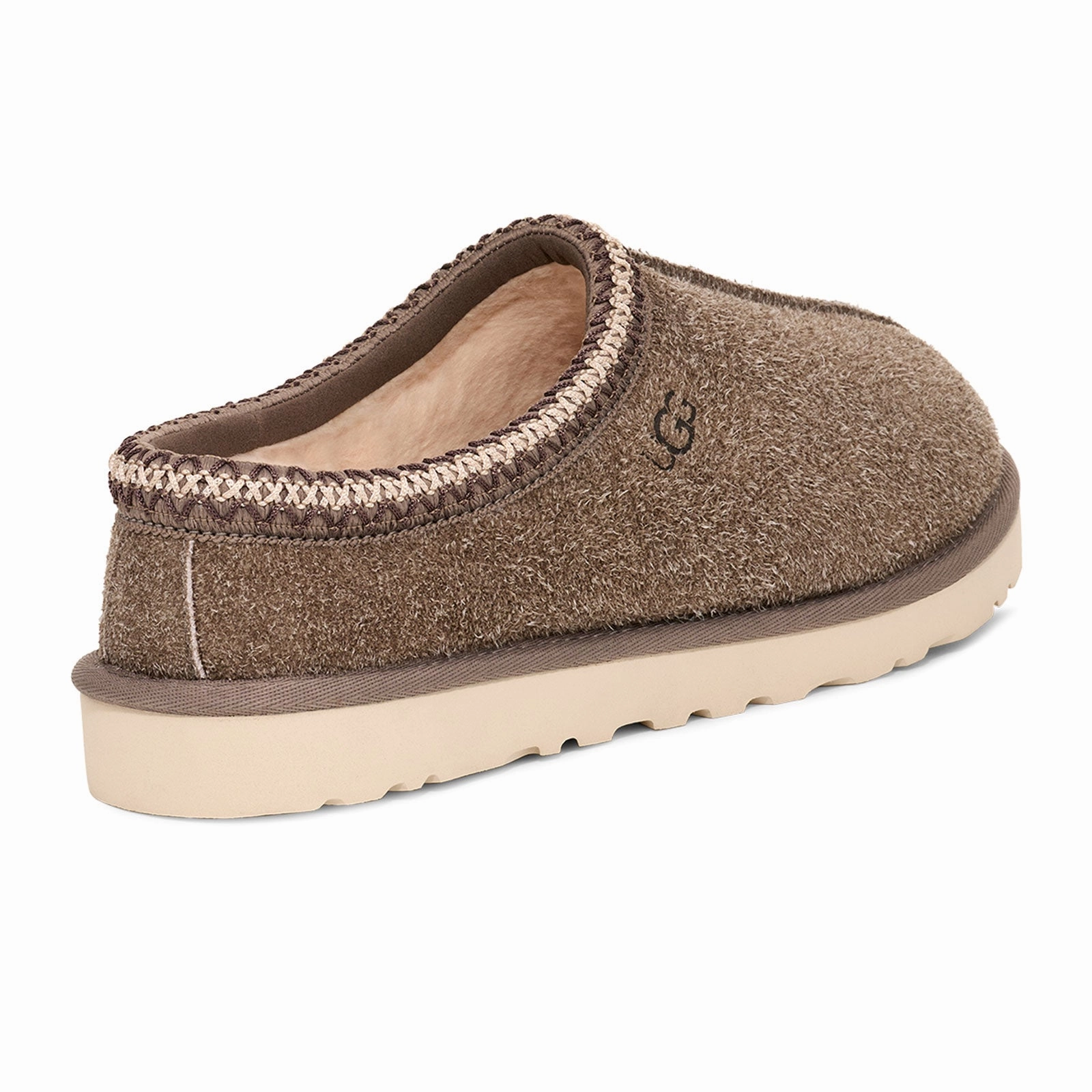 UGG? Tasman Shaggy Suede (Men) - Smoke Plume Shock Absorbing Midsole