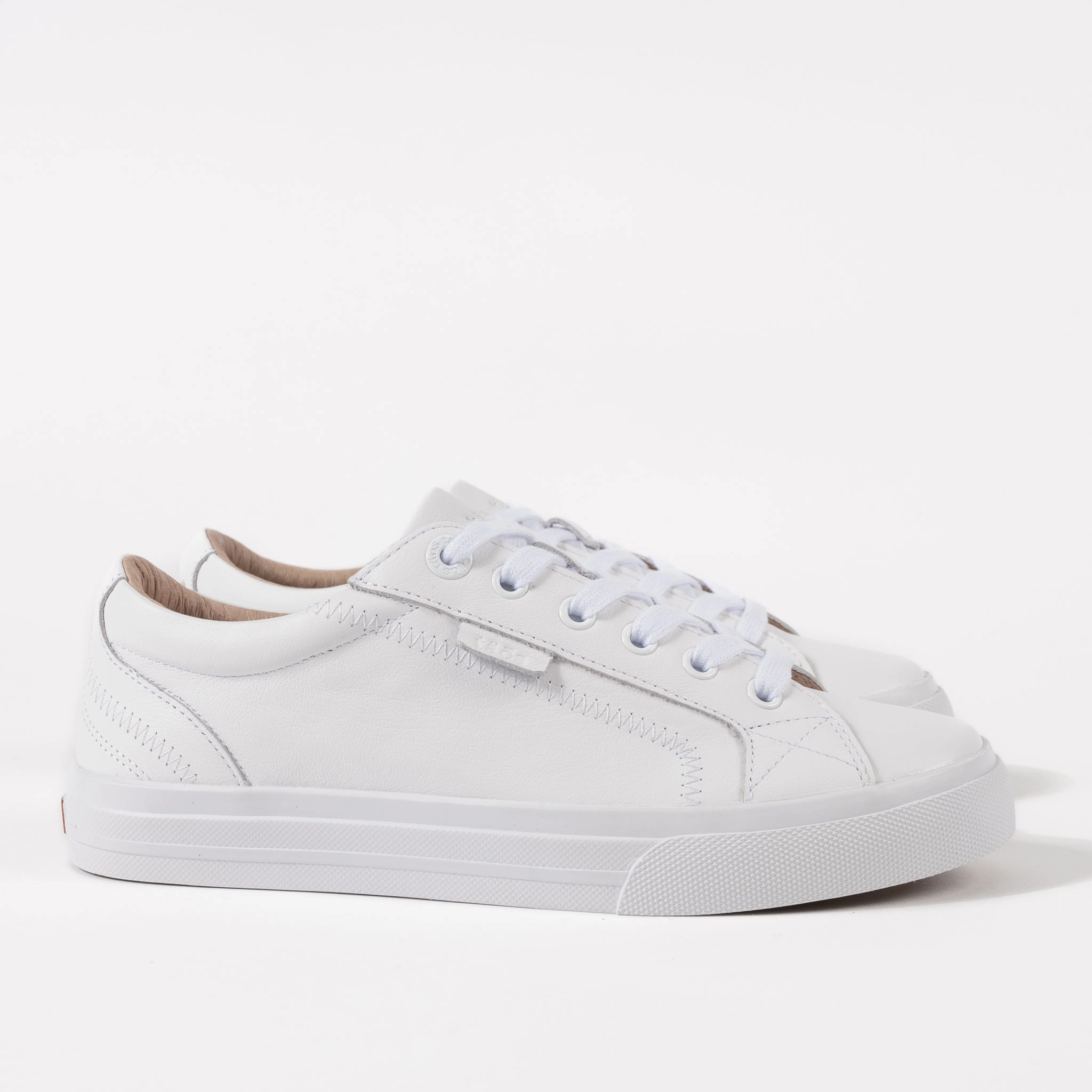 PLIM SOUL LUX - WHITE - LEATHER Orthopedic Friendly Design