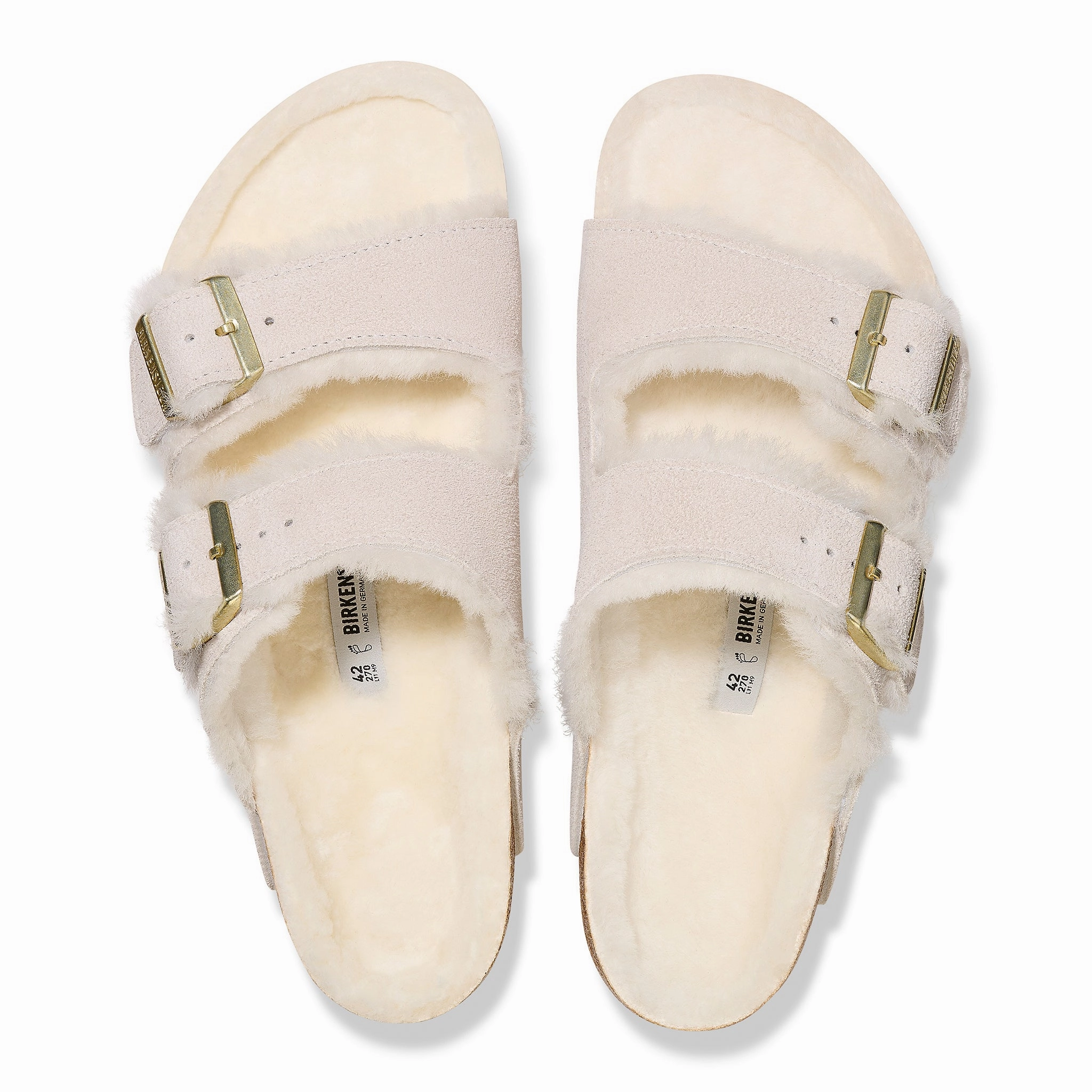 Unified Density Midsole ARIZONA SHEARLING - ANTIQUE WHITE - SUEDE