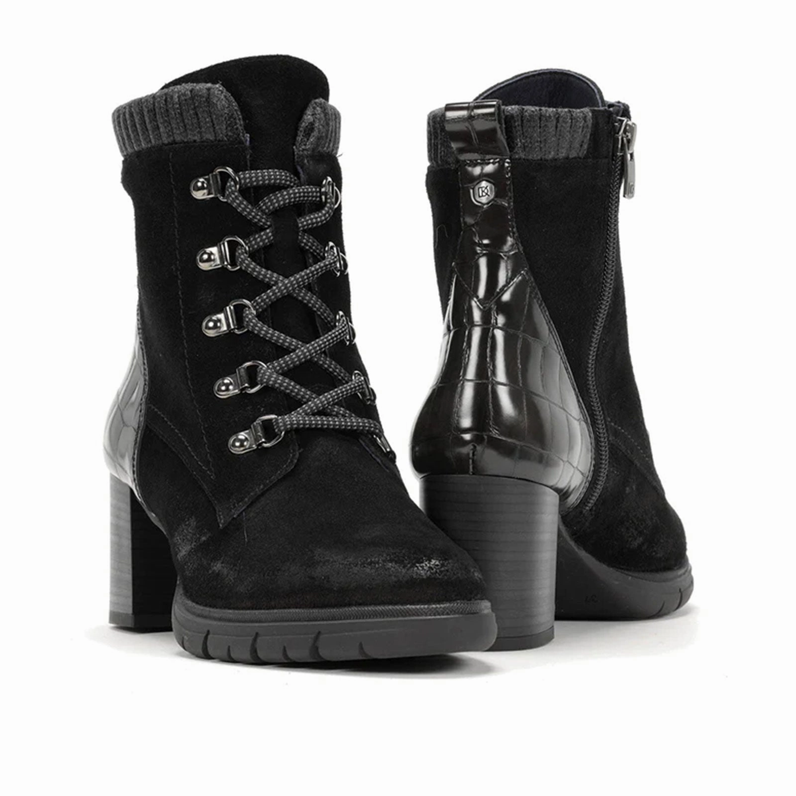 Running Shock Absorbing Adventure Journey Dorking Camil D8847 Ankle Boot (Women) - Black