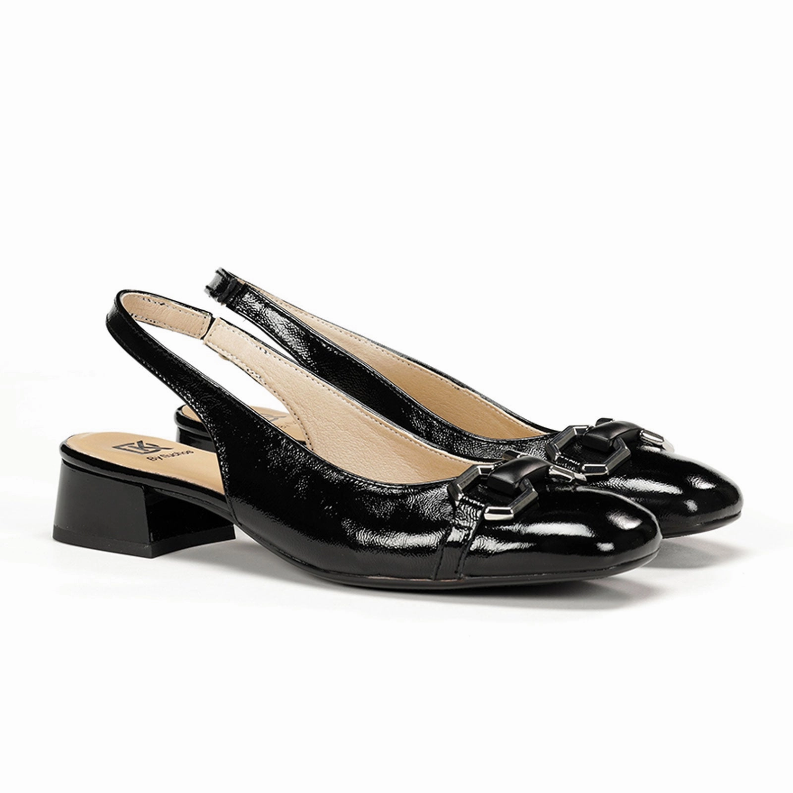 EVA sole Dorking Gia D9307 Slingback Heel (Women) - Negro