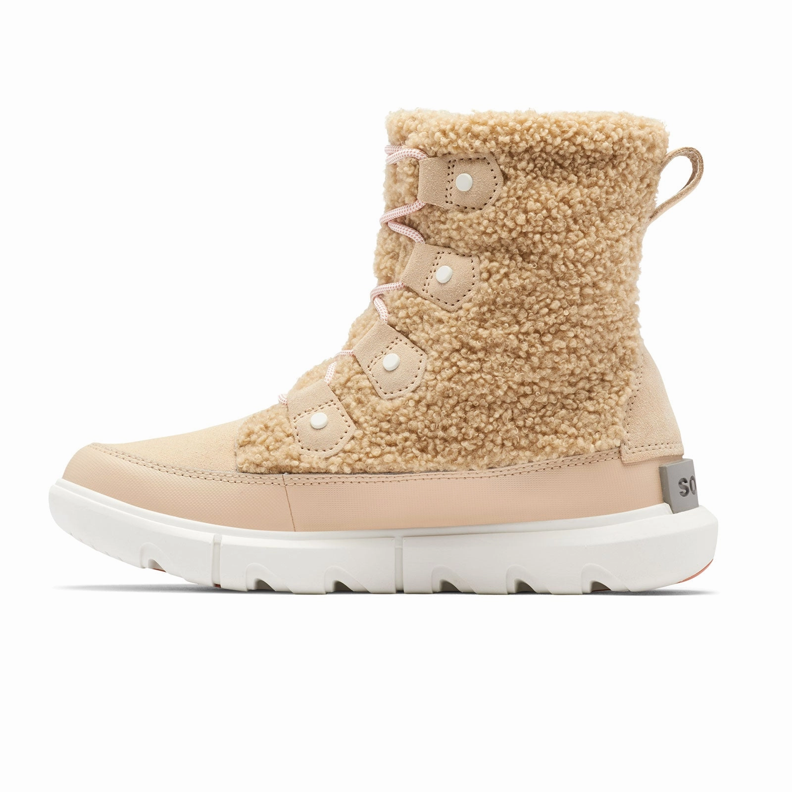Urban Bold Sorel Explorer II Joan Cozy Mid Boot (Women) - Nova Sand/Sea Salt