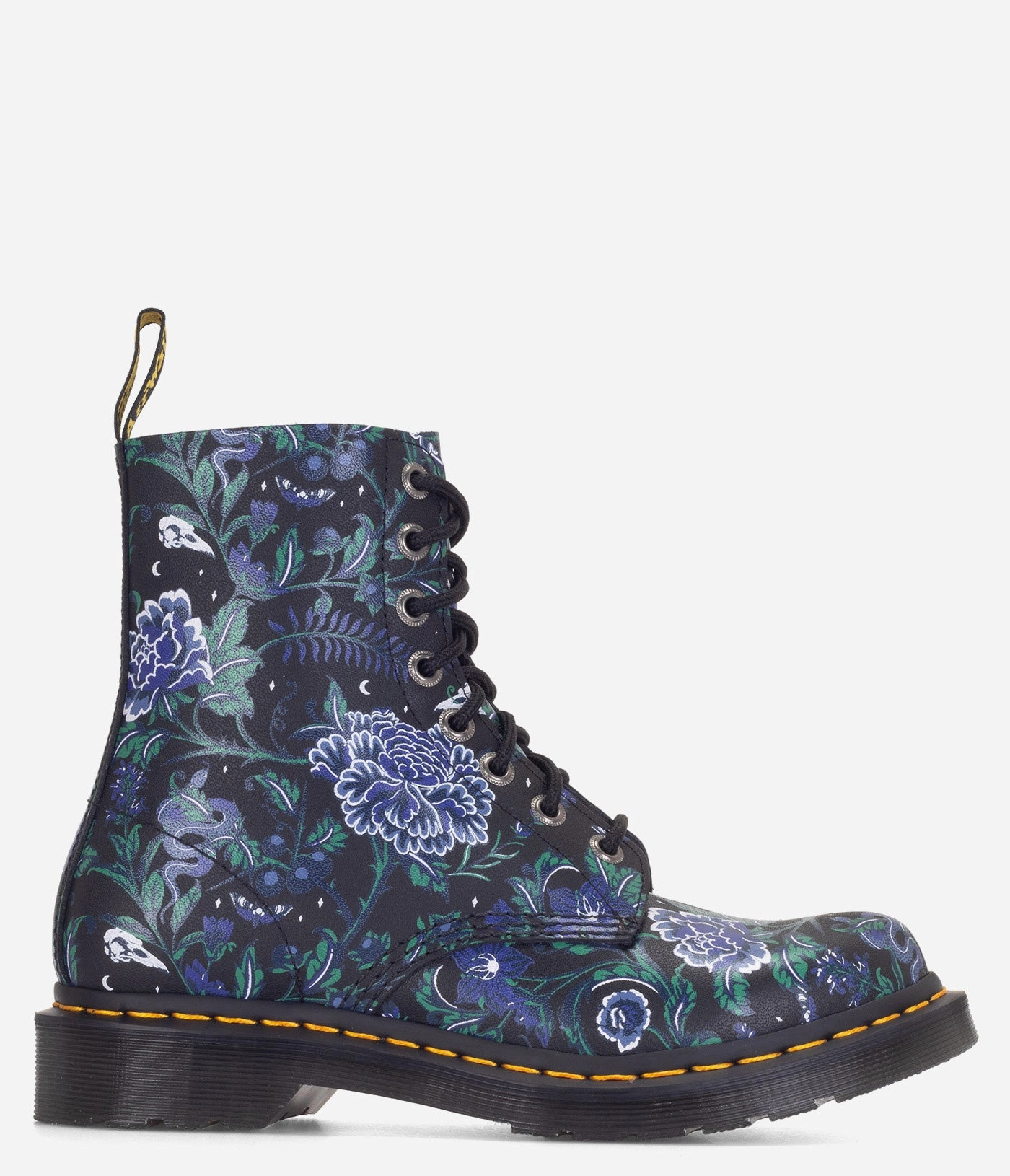 Breathable Weather Resistant User Dr. Martens 1460 Pascal Mystic Floral Lace Up Boots - Women