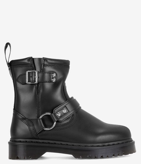 running - style Dr. Martens Anistone Harness Leather Boots