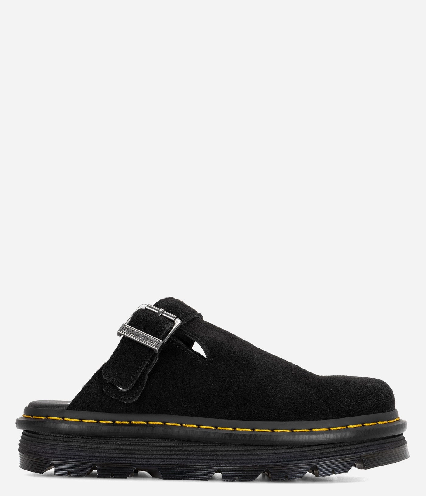 Dr. Martens Zebzag Suede Slingback Platform Mule All-around comfort Unbeatable cushioning