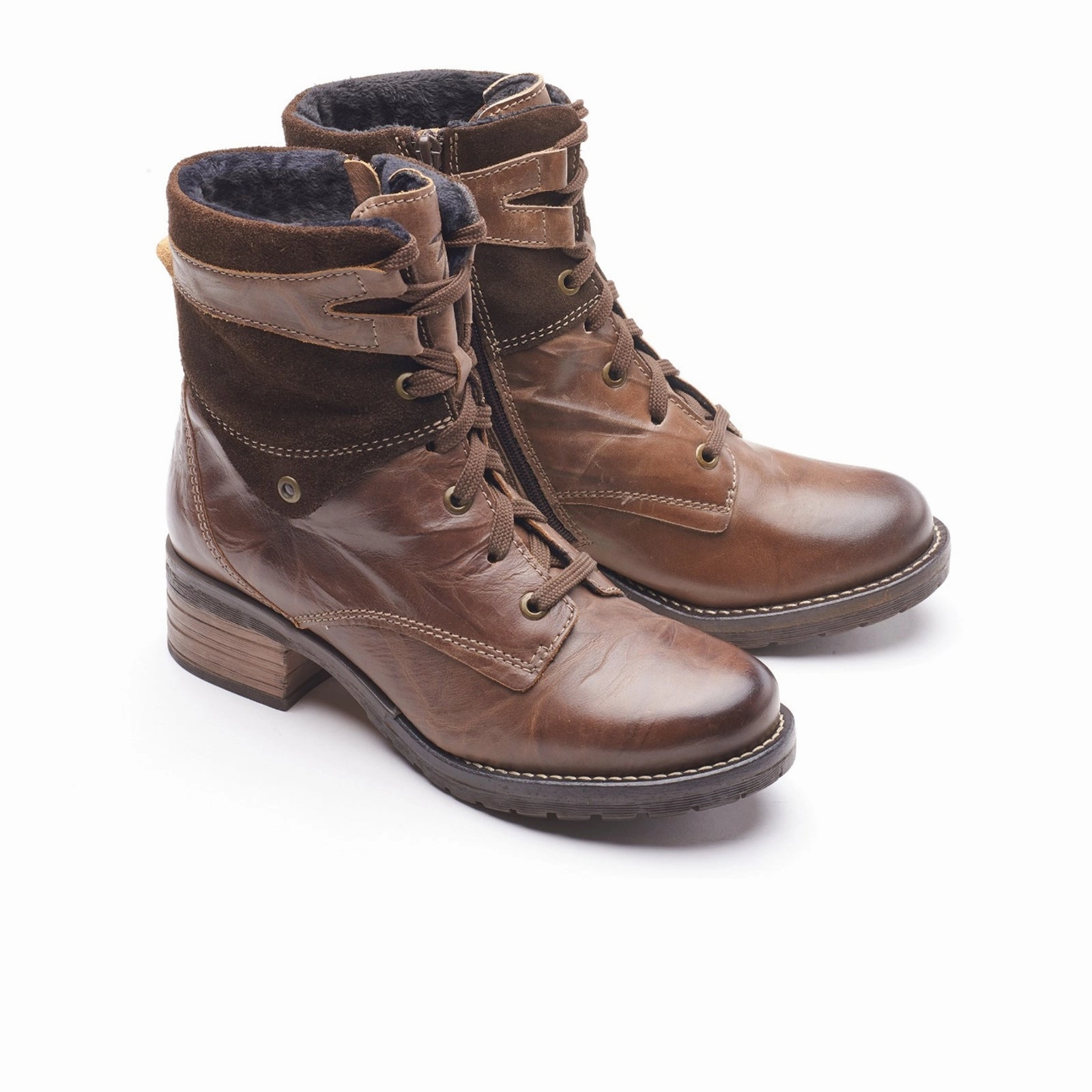 Multi-Purpose Dromedaris Kara Suede Ankle Boot (Women) - Chocolate