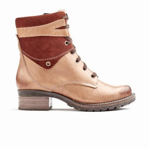 pack light Dromedaris Kara Suede Ankle Boot (Women) - Saddle