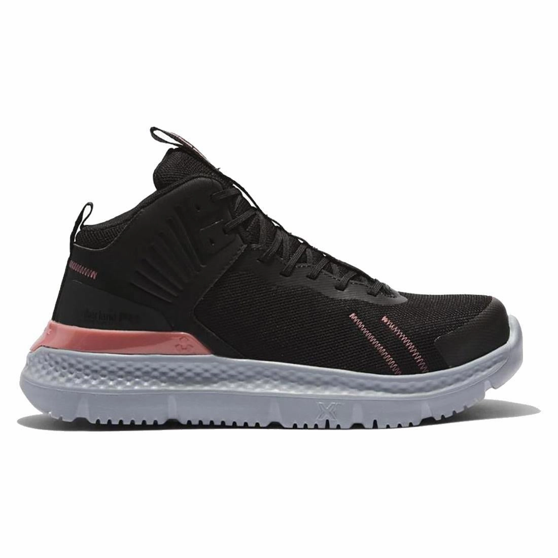 material - type most winter Women's Setra Composite-Toe Work Shoe Black/Grey