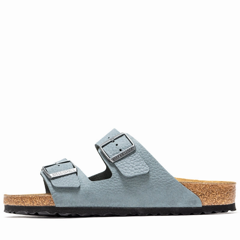 Anti fungal Birkenstock Arizona Desert Buck - Basalt Grey