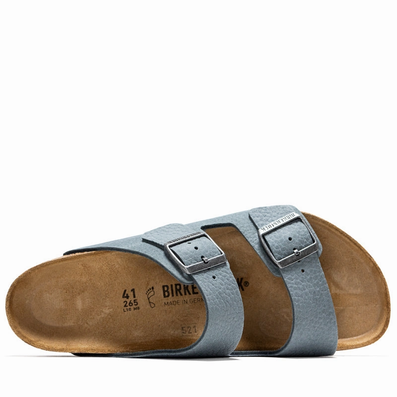 Birkenstock Arizona Desert Buck - Basalt Grey Optimal ease Timeless arch