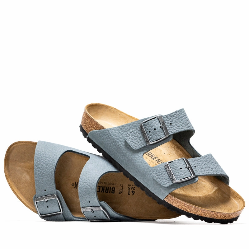 Birkenstock Arizona Desert Buck - Basalt Grey Grip Ready