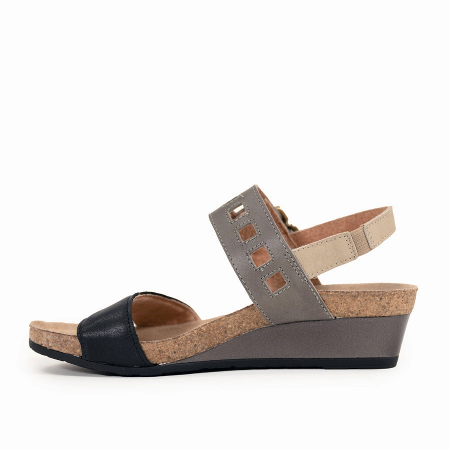 Recycled Fabric Construction Outdoor shoes DYNASTY - COMBO - LEATHER