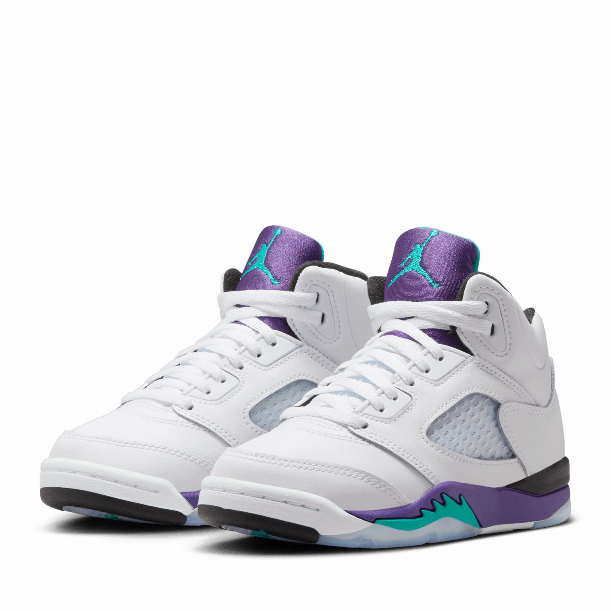 Padded Interior Weekend Camping Thermal Core Snow Trekker Air Jordan 5 Retro OG 'Grape' (PS) - White/New Emerald