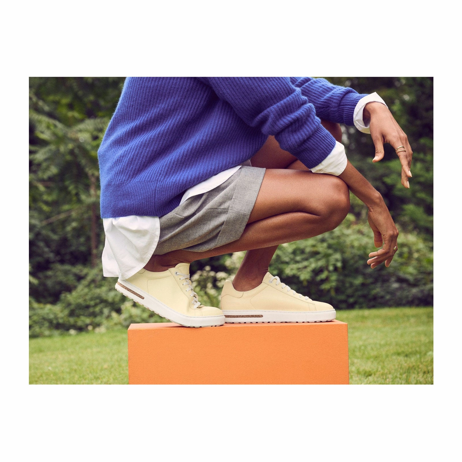 Birkenstock Bend Narrow Sneaker (Women) - Butter Leather Stay Cool Summer Adventure