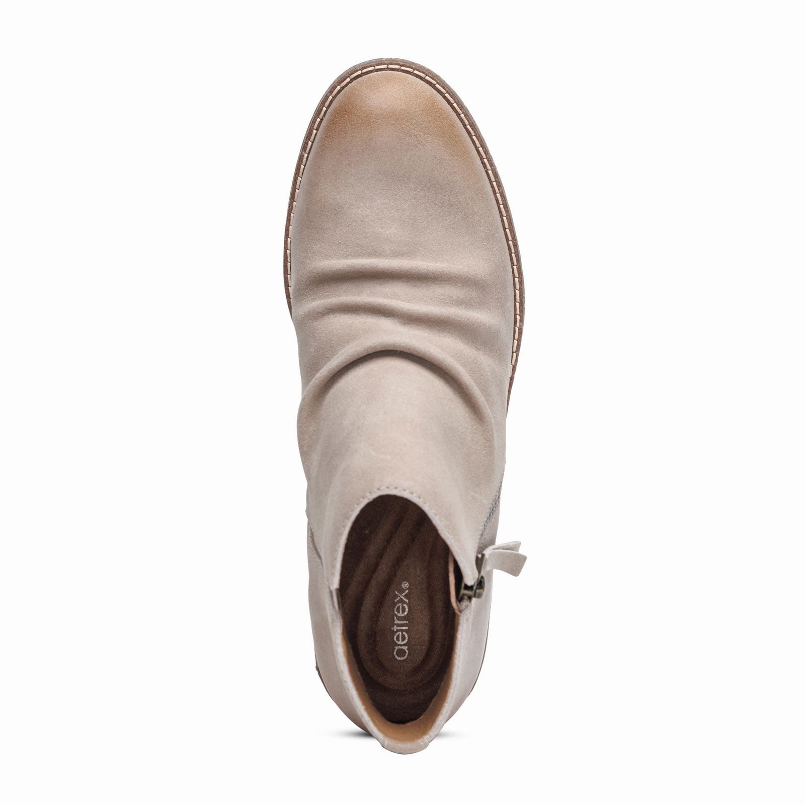 Weather Proof Aetrex Mila Ankle Boot (Women) - Taupe