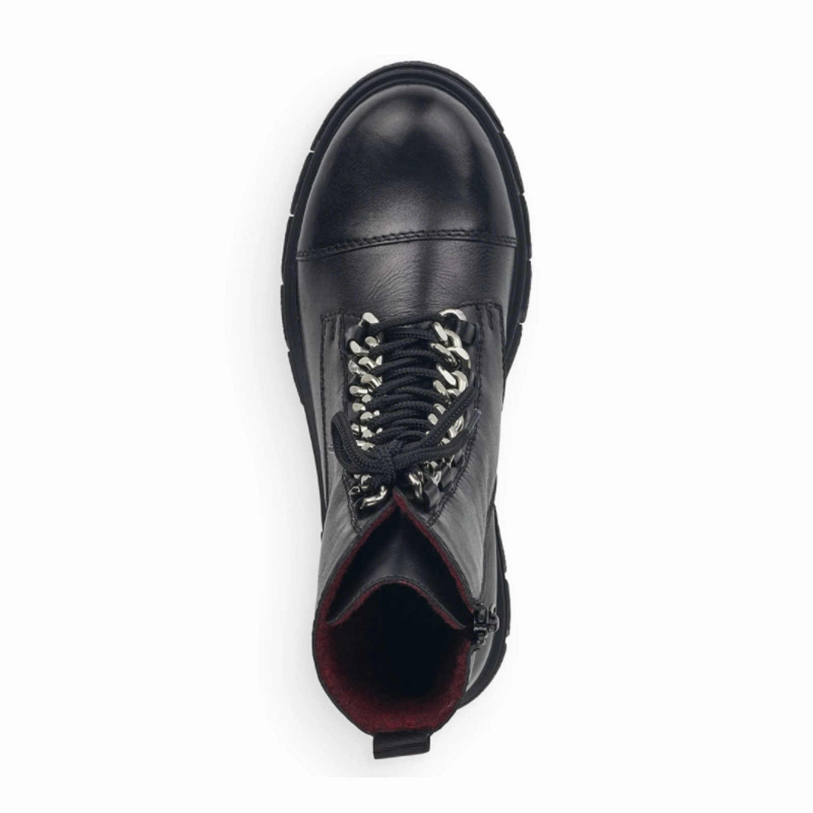 Tough Exterior Rieker Tora Z9110-00 Mid Boot (Women) - Black/Black