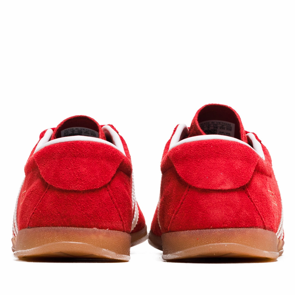 Women's Adidas Gazelle Lo Pro - Better Scarlet/Core White Comfort Ankle Anti Odor Night Travel