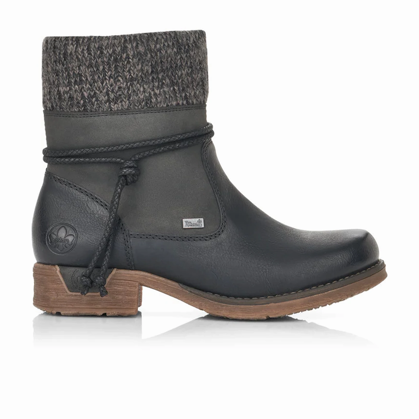 Anti   Fatigue Rieker Fee 79688-00 Fee Ankle Boot (Women) - Black/Anthracite