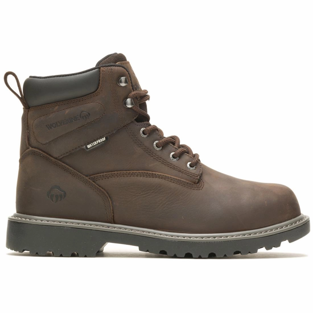 Floorhand WoWaterproof Steel-Toe Work Boot Dark Brown Maximum Stability Trend-setting comfort