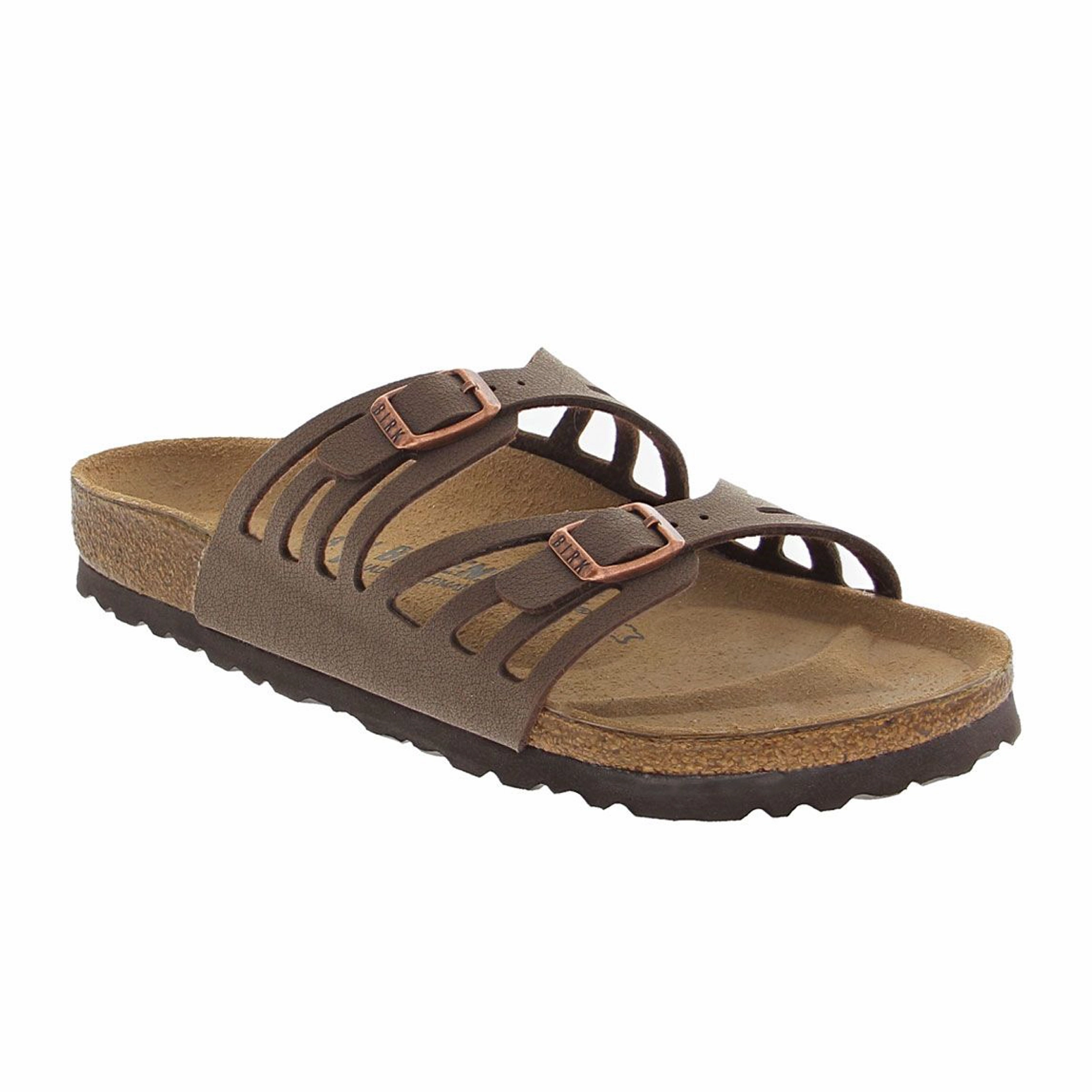Running Birkenstock Granada Narrow Slide Sandal (Women) - Mocha Birkibuc