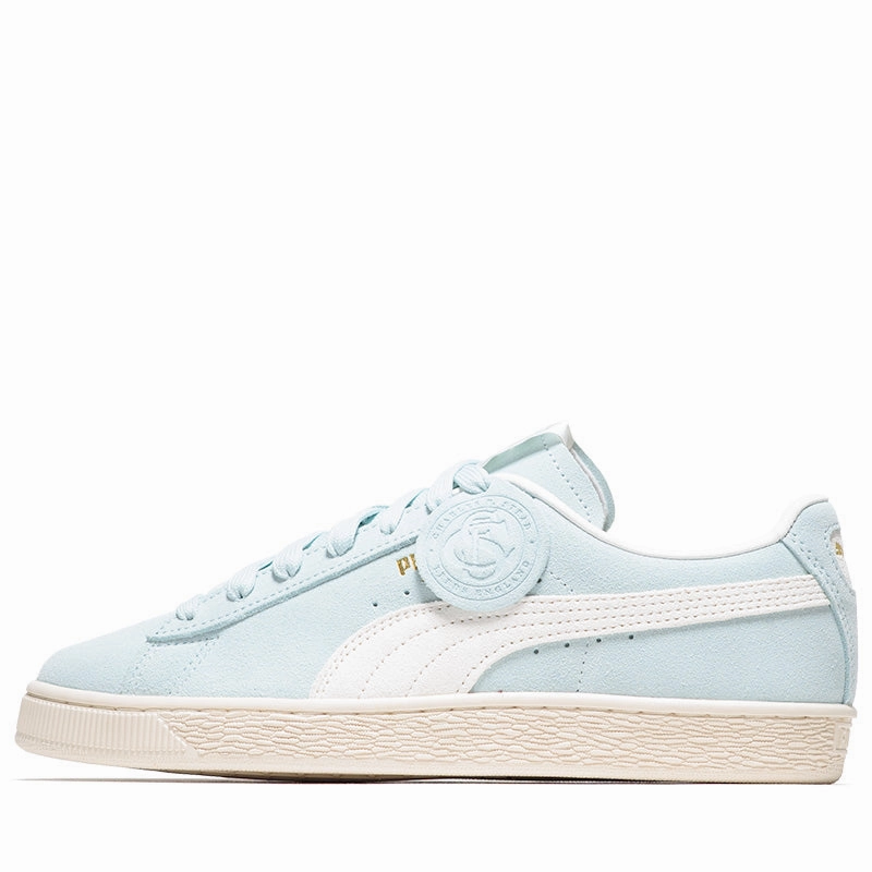 Waterproof Rainy Days Padded Interior Urban Traveler Puma Suede Charles F. Stead II - Green Glimmer/White