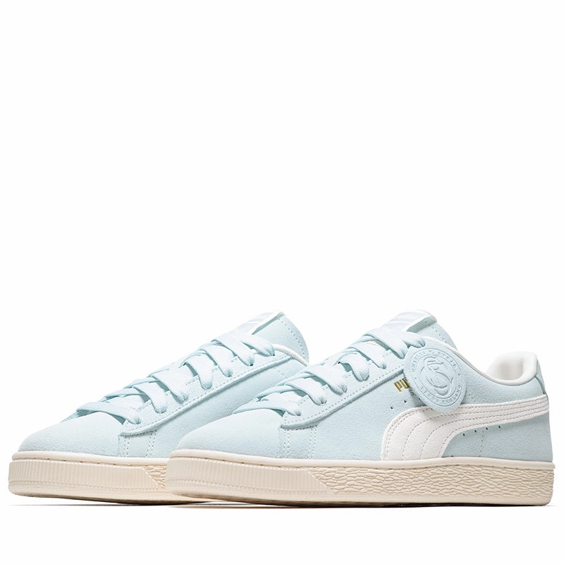 Puma Suede Charles F. Stead II - Green Glimmer/White Seamless Comfort Trail Exploration Cold Climate