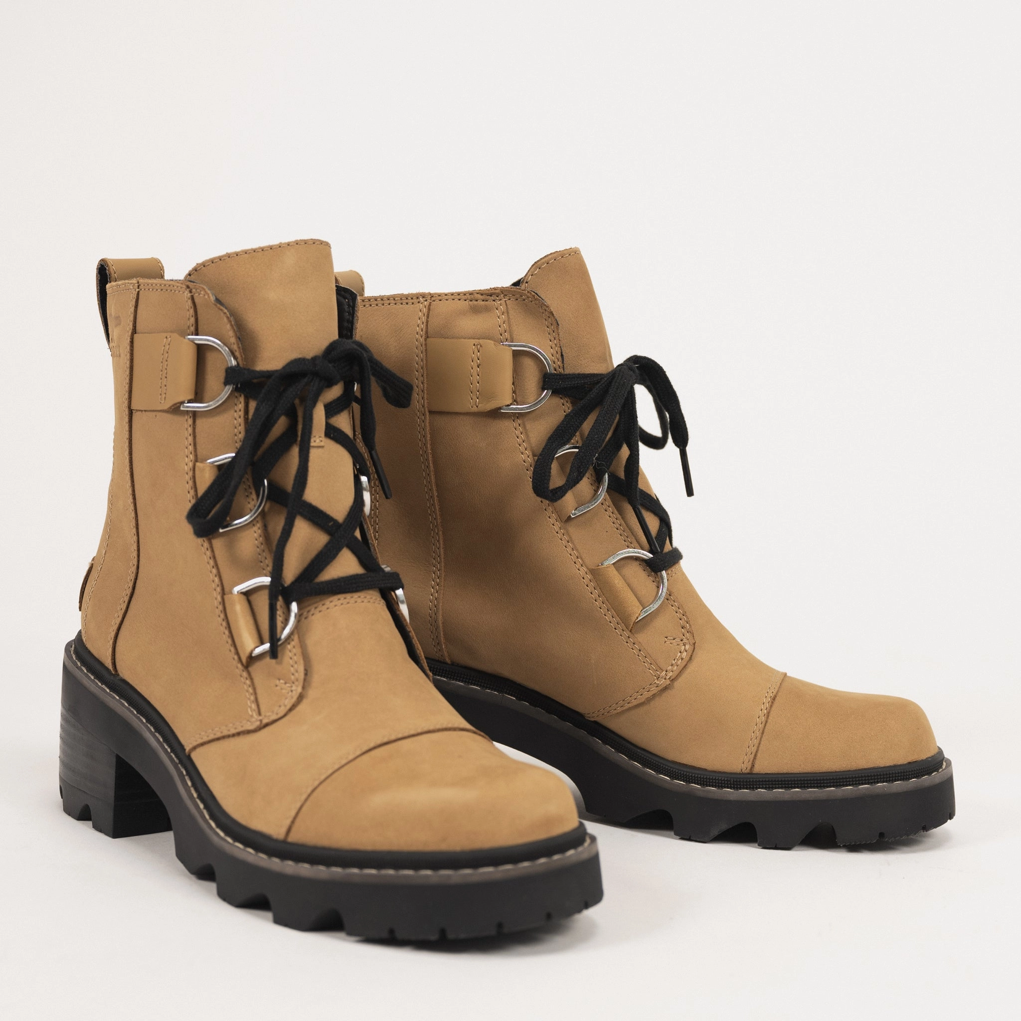 JOAN NOW LACE - CARIBOU - LEATHER Pressure Relief