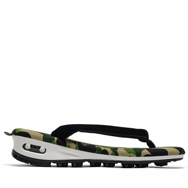 Crisp Touch Ventilated Mesh Goyemon x A Bathing Ape ABC Unda Sandals - Green
