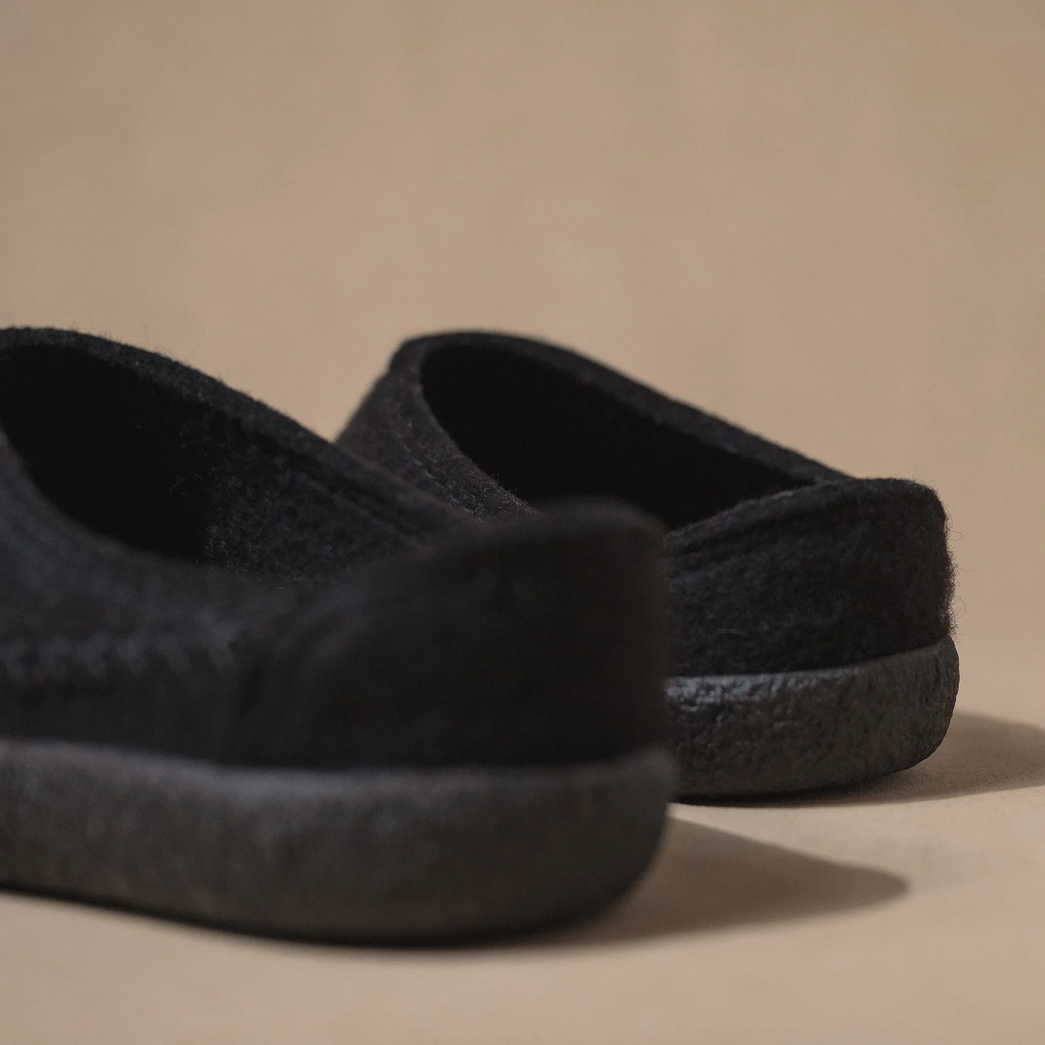 Orthotic Friendly Design weekenders' options FLETCHER - BLACK - WOOL