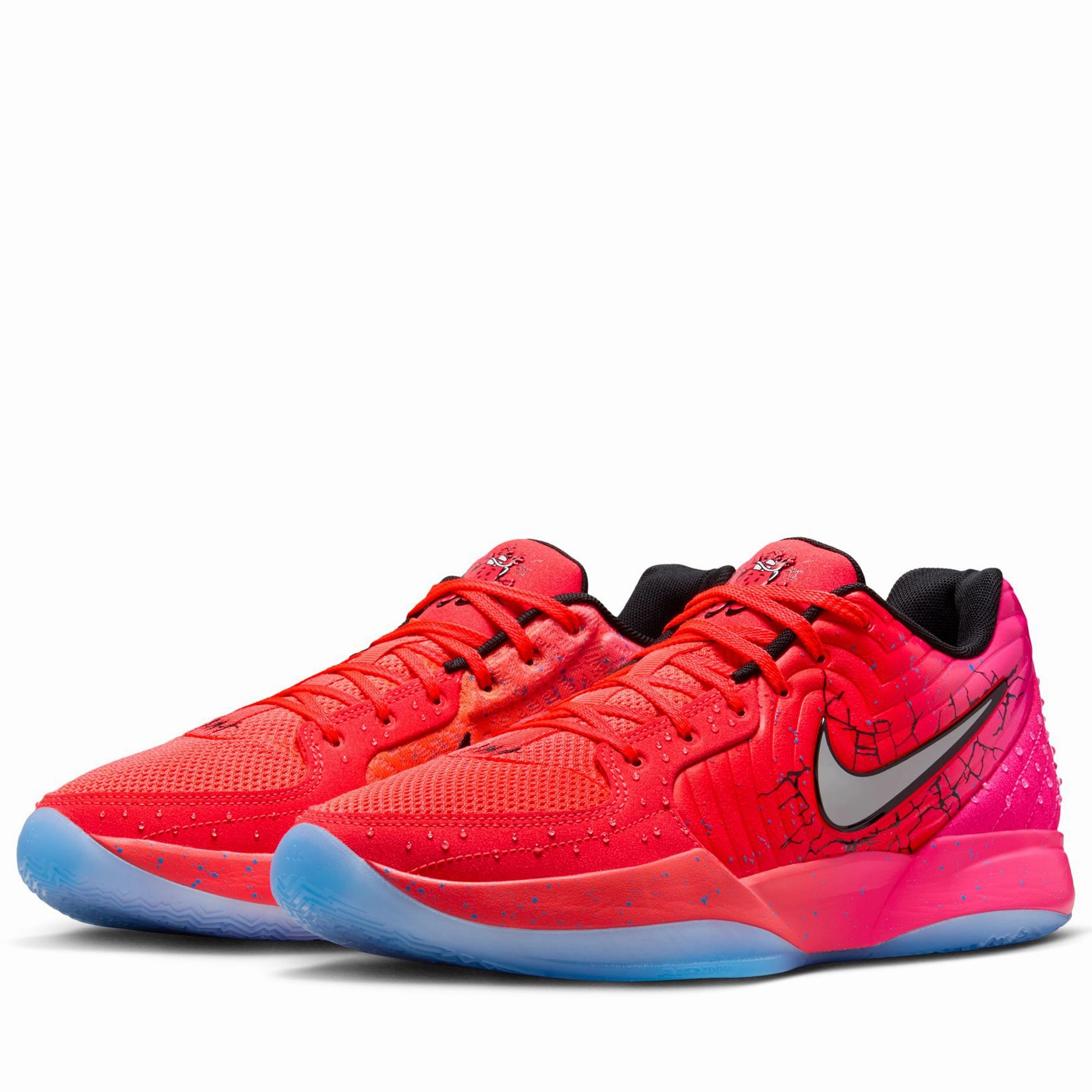 Nike Ja 2 'Tropical Punch' - Bright Crimson/Flat Silver Comfortable Style Abrasion Resistant Toe Cap