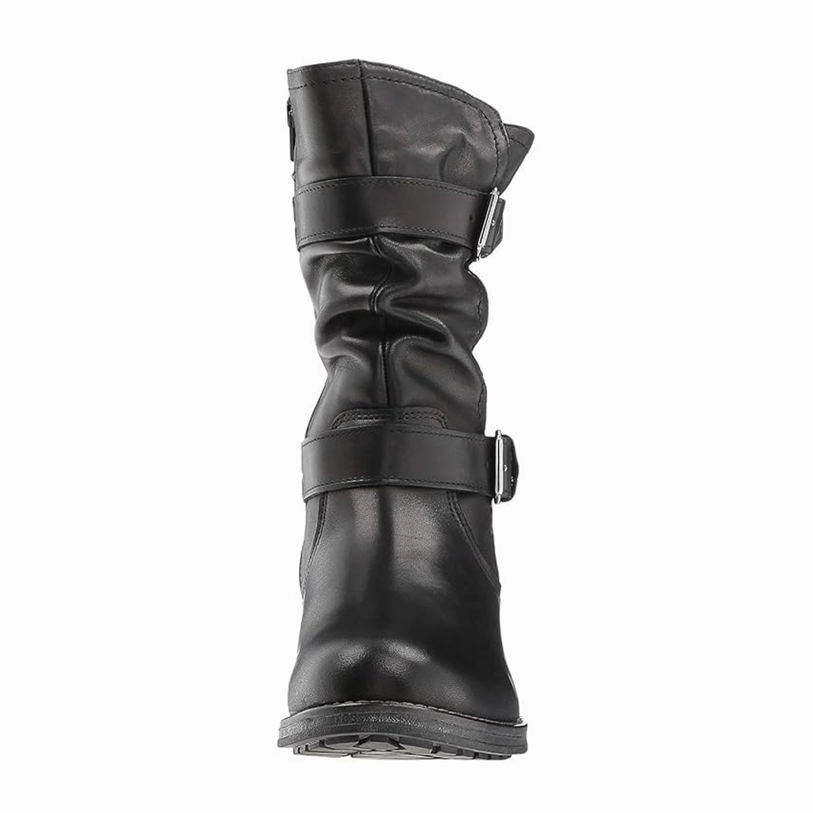 Eric Michael Noelle Mid Boot (Women) - Black Stretchable Running