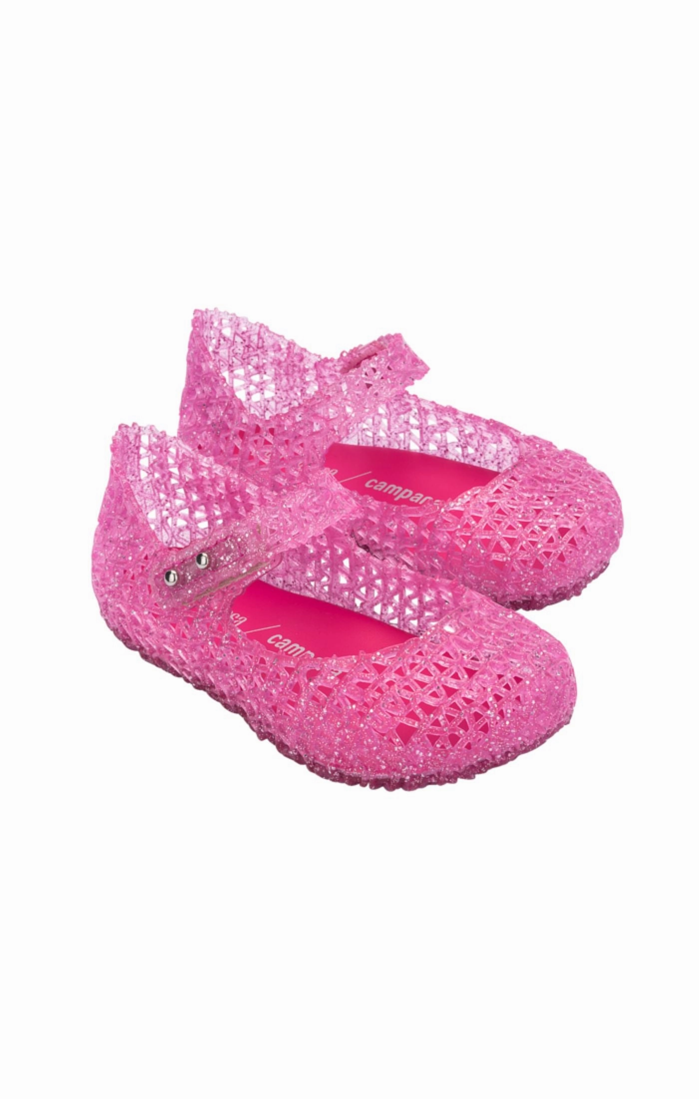 Sock Like Fit Mini Campana Papel - Pink Glitter