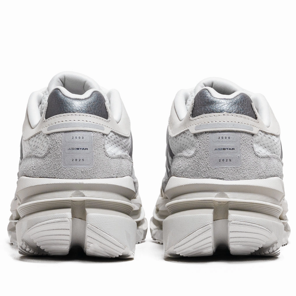 Adidas Adistar HRMY - Core White/Silver Metallic Functional Form Tactile Grip Pattern