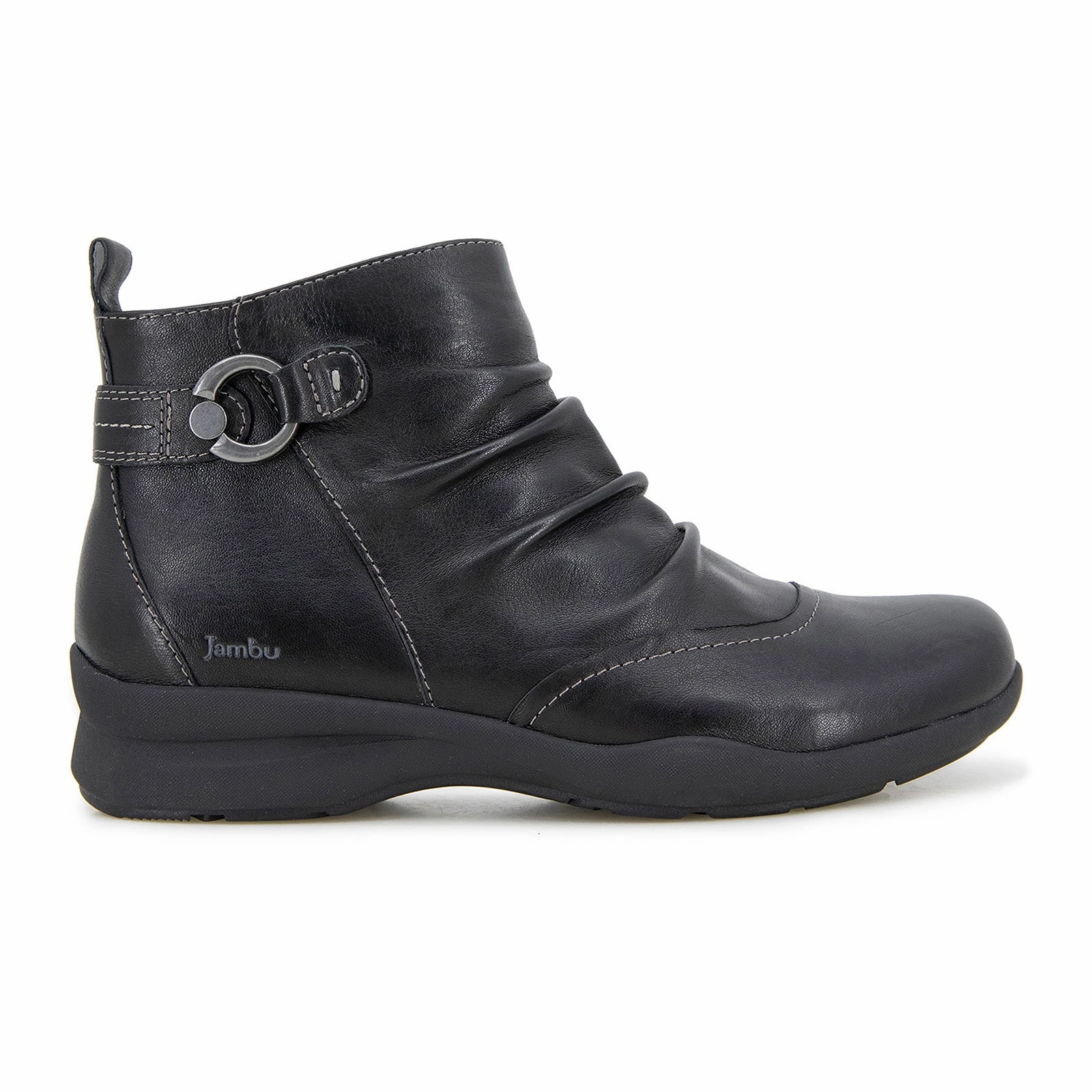 Jambu Angie Ankle Boot (Women) - Black Long distance