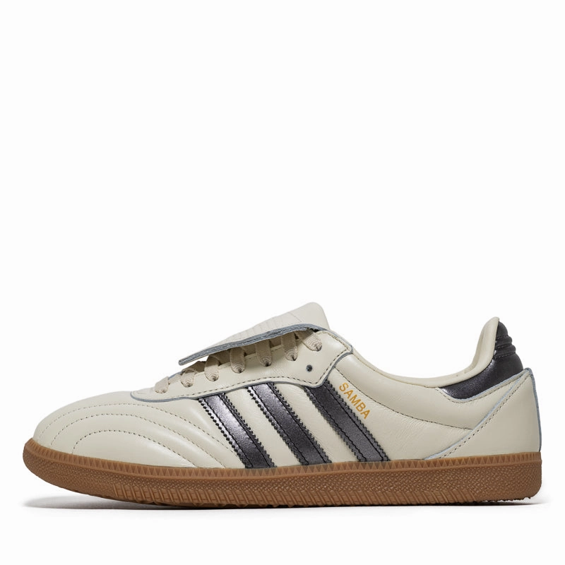 Women's Adidas Samba LT - Cream White/Core Black Flexible Frame Weather Resistant User