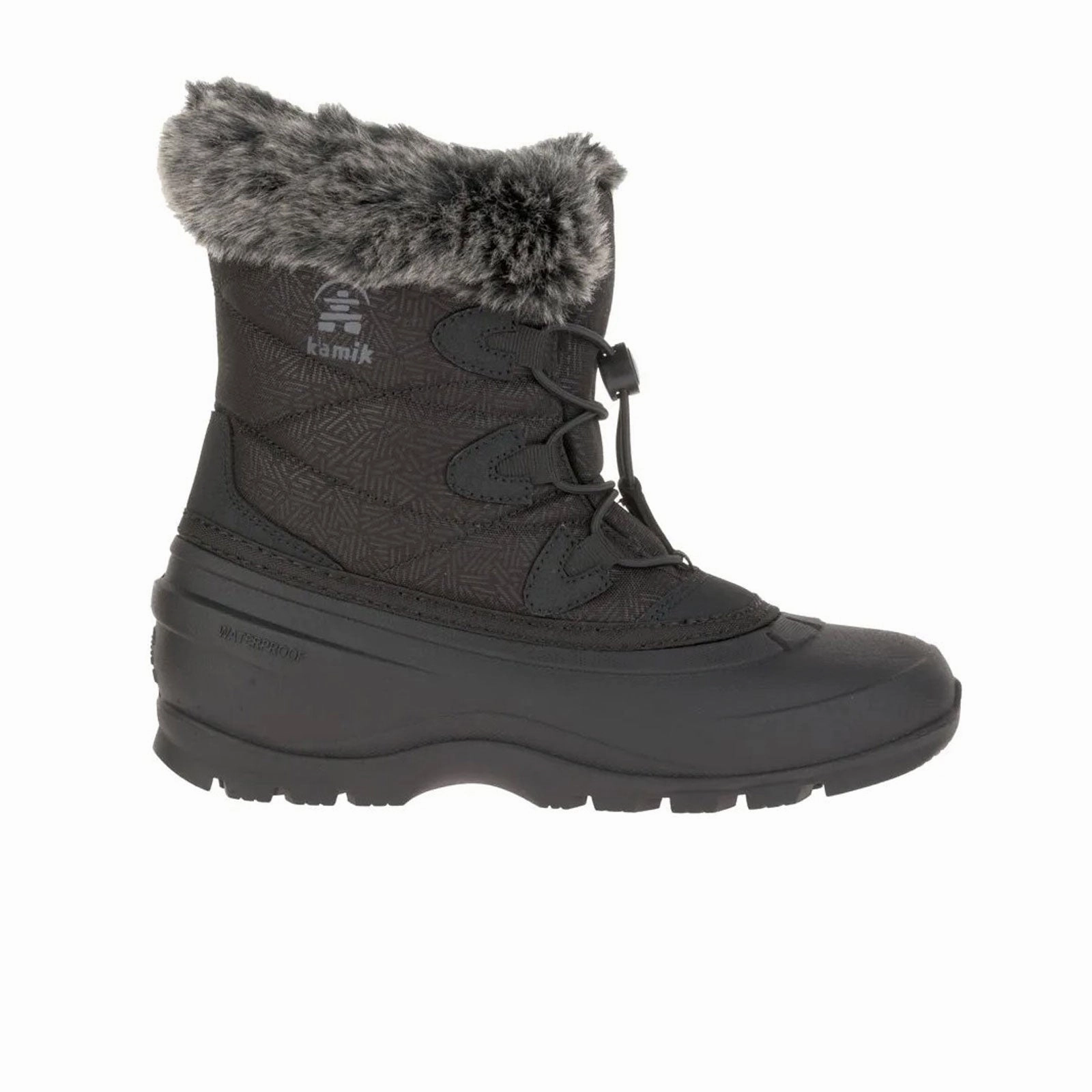 Kamik Momentum L2 Mid Winter Boot (Women) - Black Elevated Comfort Daily Movement