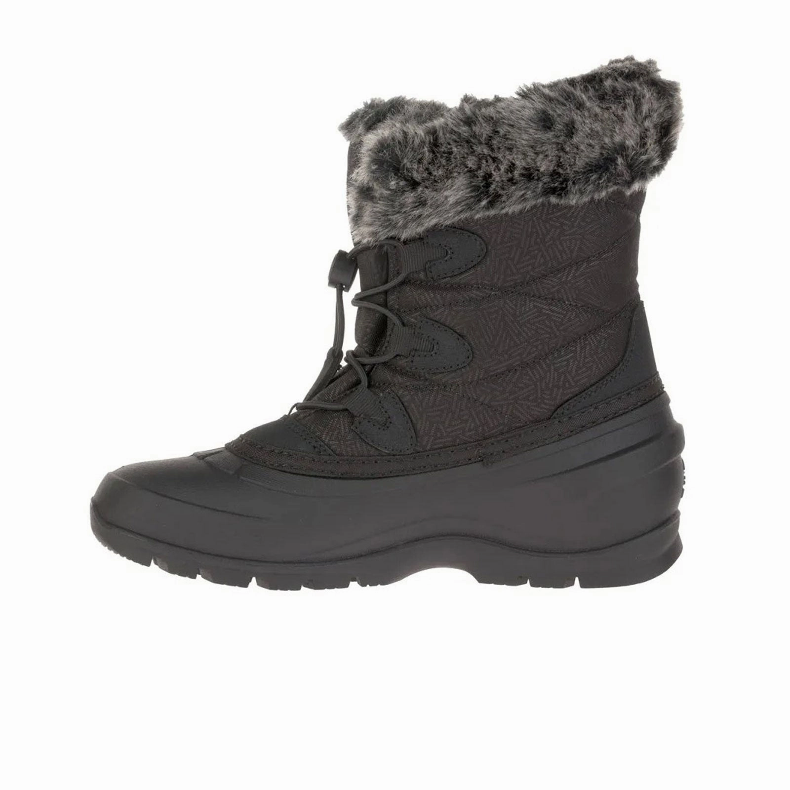 Kamik Momentum L2 Mid Winter Boot (Women) - Black Travel Ready
