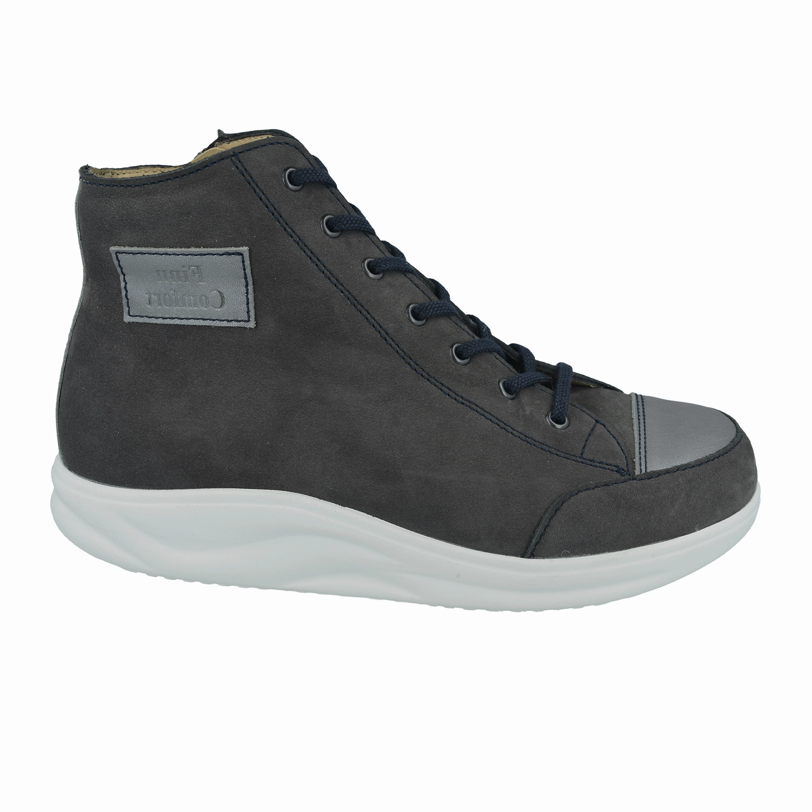 Finn Comfort Holten Boot (Women) - Grey/Grey/Nubuck Ox Nordic Calm Casual Day