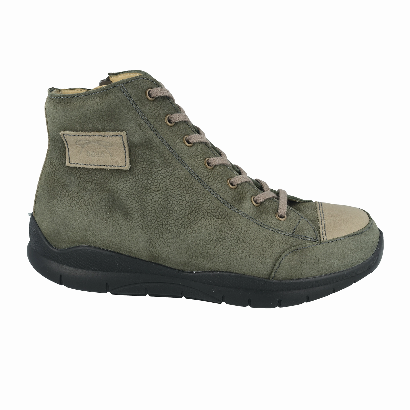 Cushioned Insole Finn Comfort Kugenuma Boot (Women) - Olive/Cam Stree/Ozark