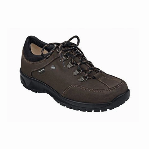 Finn Comfort Murnau Lace Up (Unisex) - Schiefer/Schwarz Water resistant upper