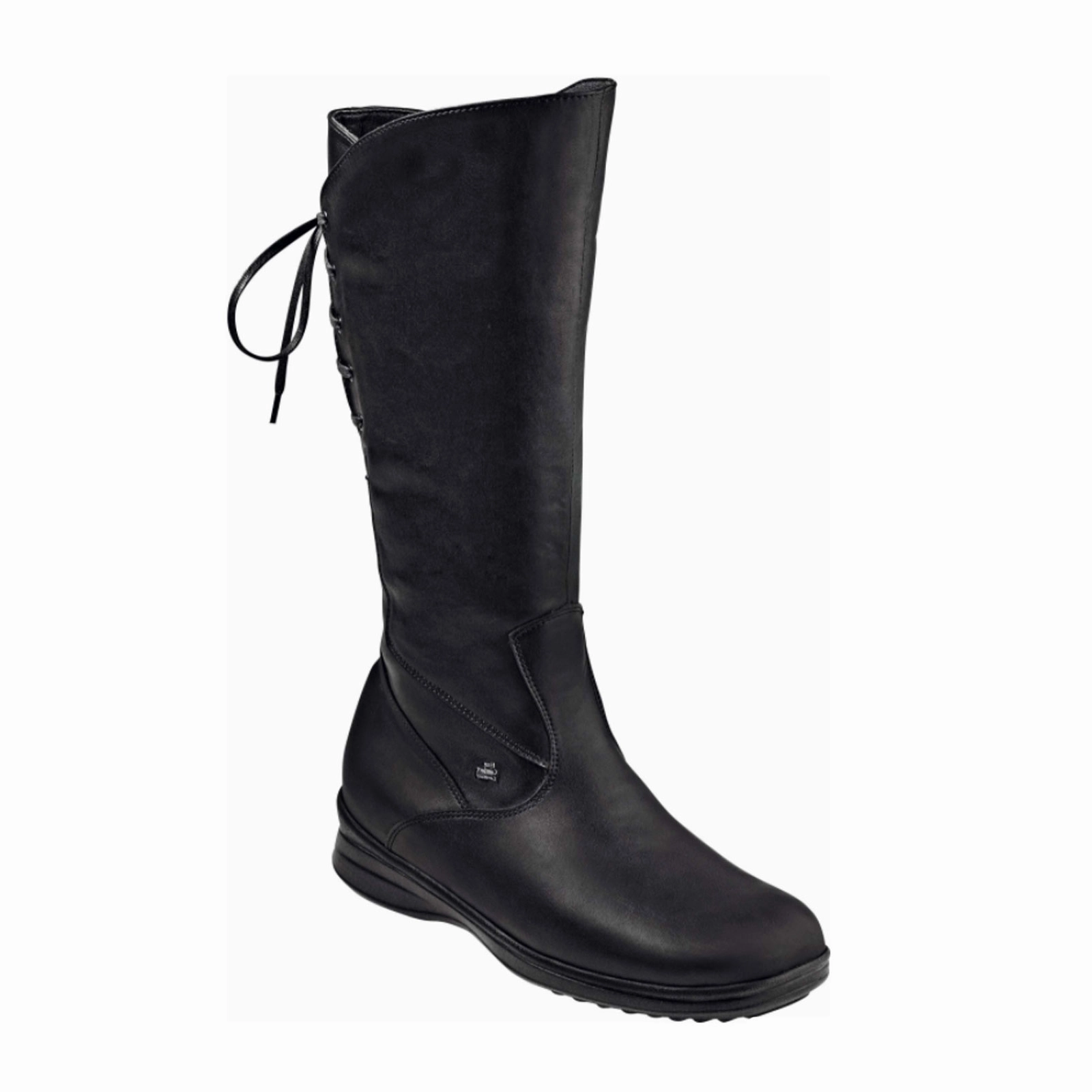 Finn Comfort Sestriere Tall Boot (Women) - Black Anti   Fatigue