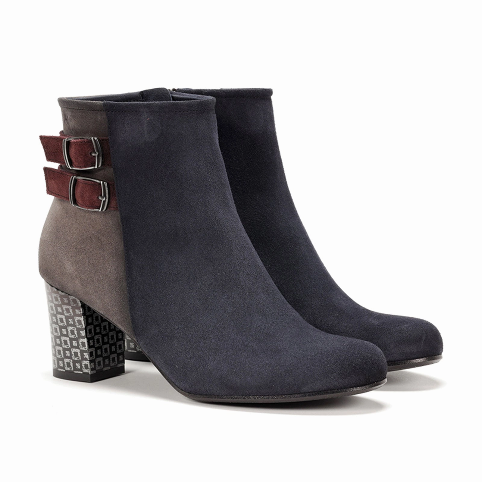 Waterproof Weekend Wanderer Wide Sole Dorking Rodin D8921 Ankle Boot (Women) - River/Basal