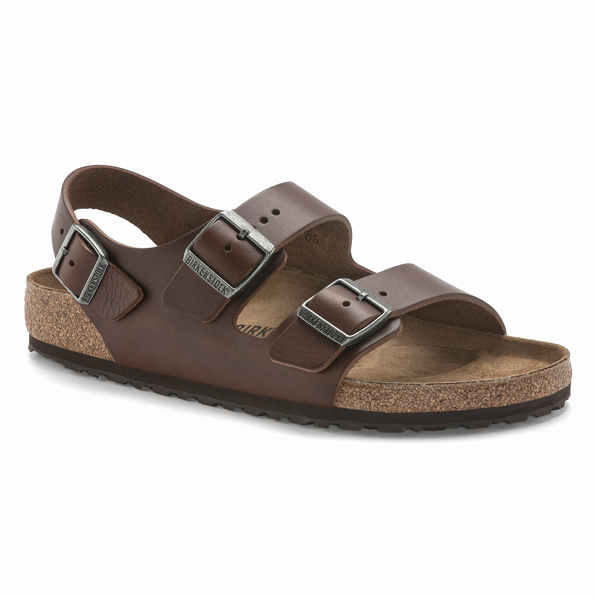 MILANO GRIP - ROAST - LEATHER Posture correction