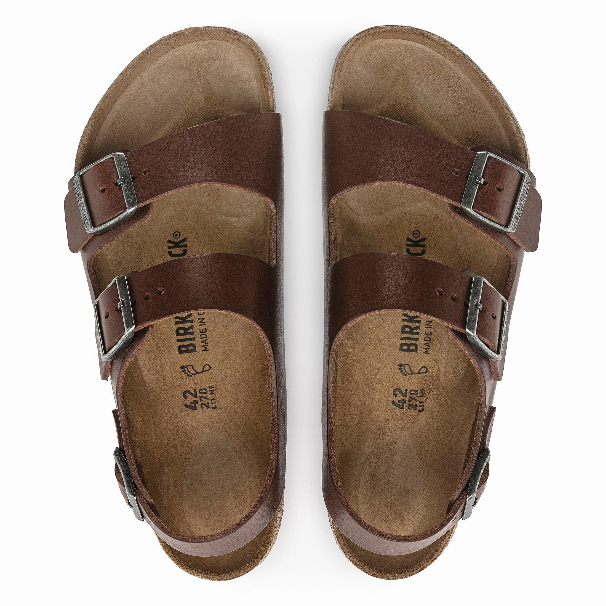 boot MILANO GRIP - ROAST - LEATHER