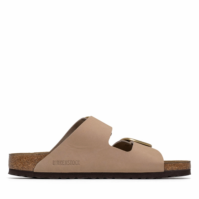 Women's Birkenstock Arizona Big Buckle  - Sandcastle Clean Line