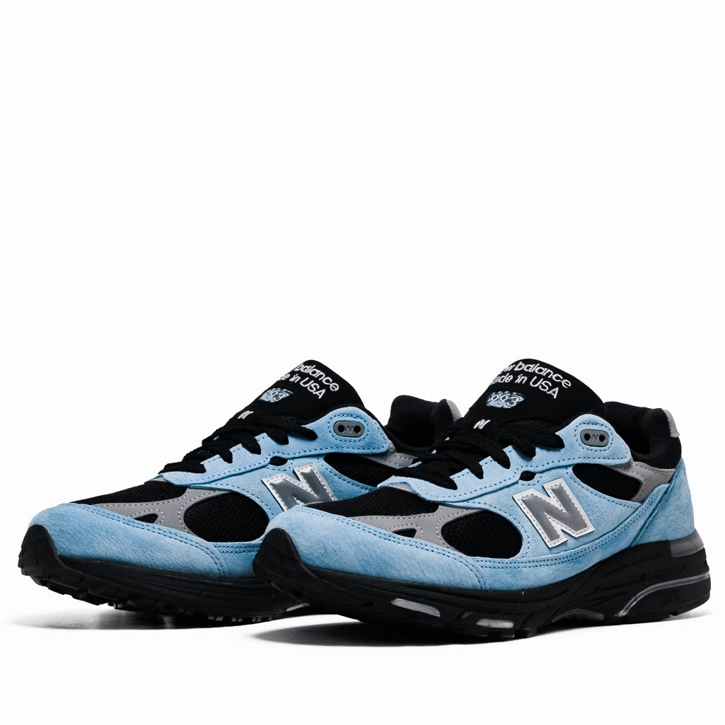 All Weather City Walking Breathable fabric New Balance Made in USA 993 - Baltic Sea/Black