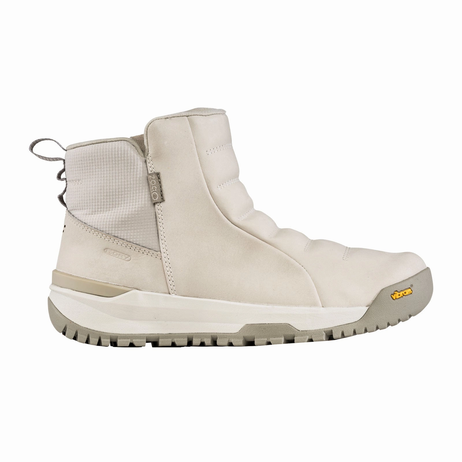 Oboz Sphinx Pull On Insulated B-DRY Winter Boot (Women) - Snow Leopard Beige Comfort Lining Rainy Days Breathable Upper