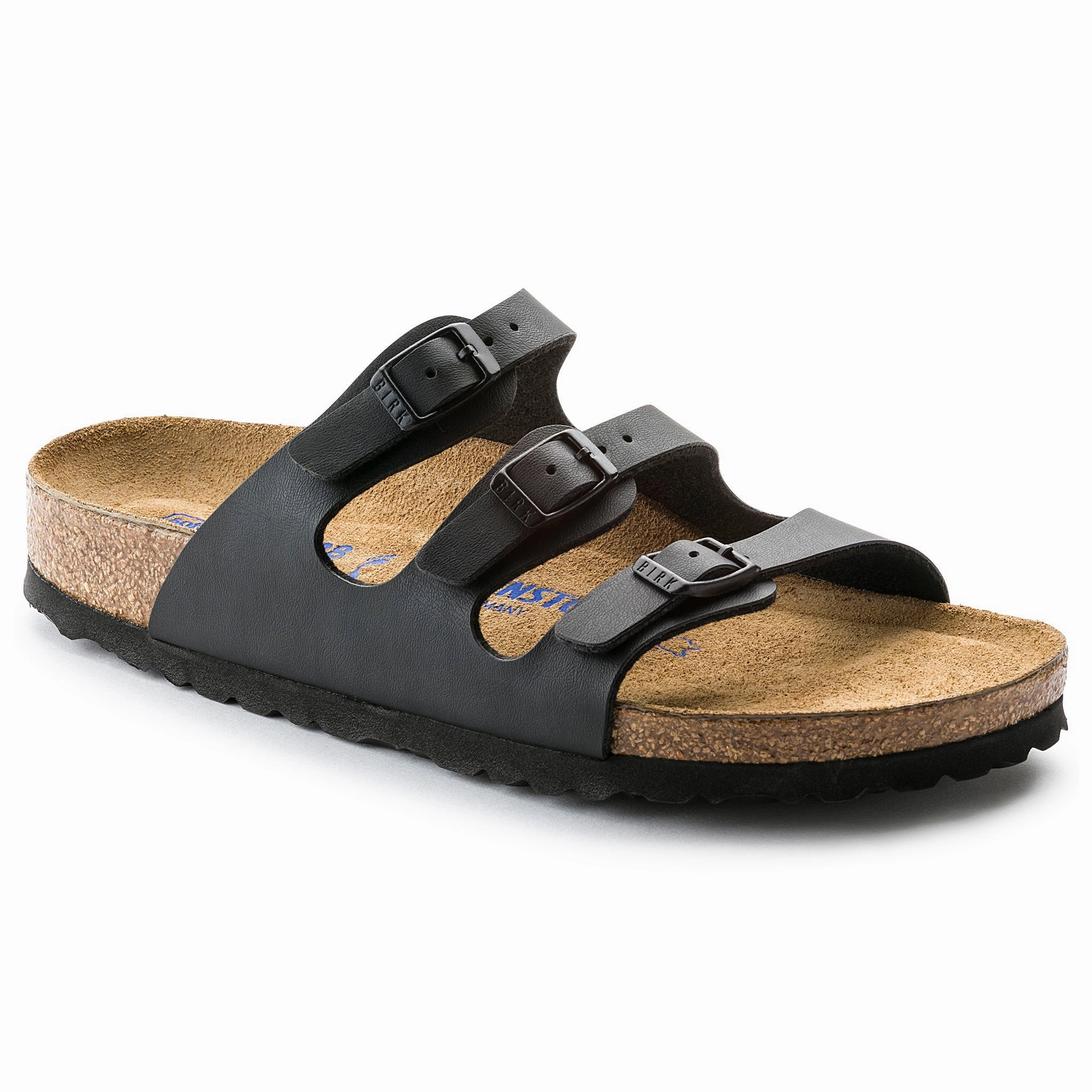 FLORIDA SOFT - BLACK - BIRKO-FLOR Fashion-forward materials cross - trainers' versatility