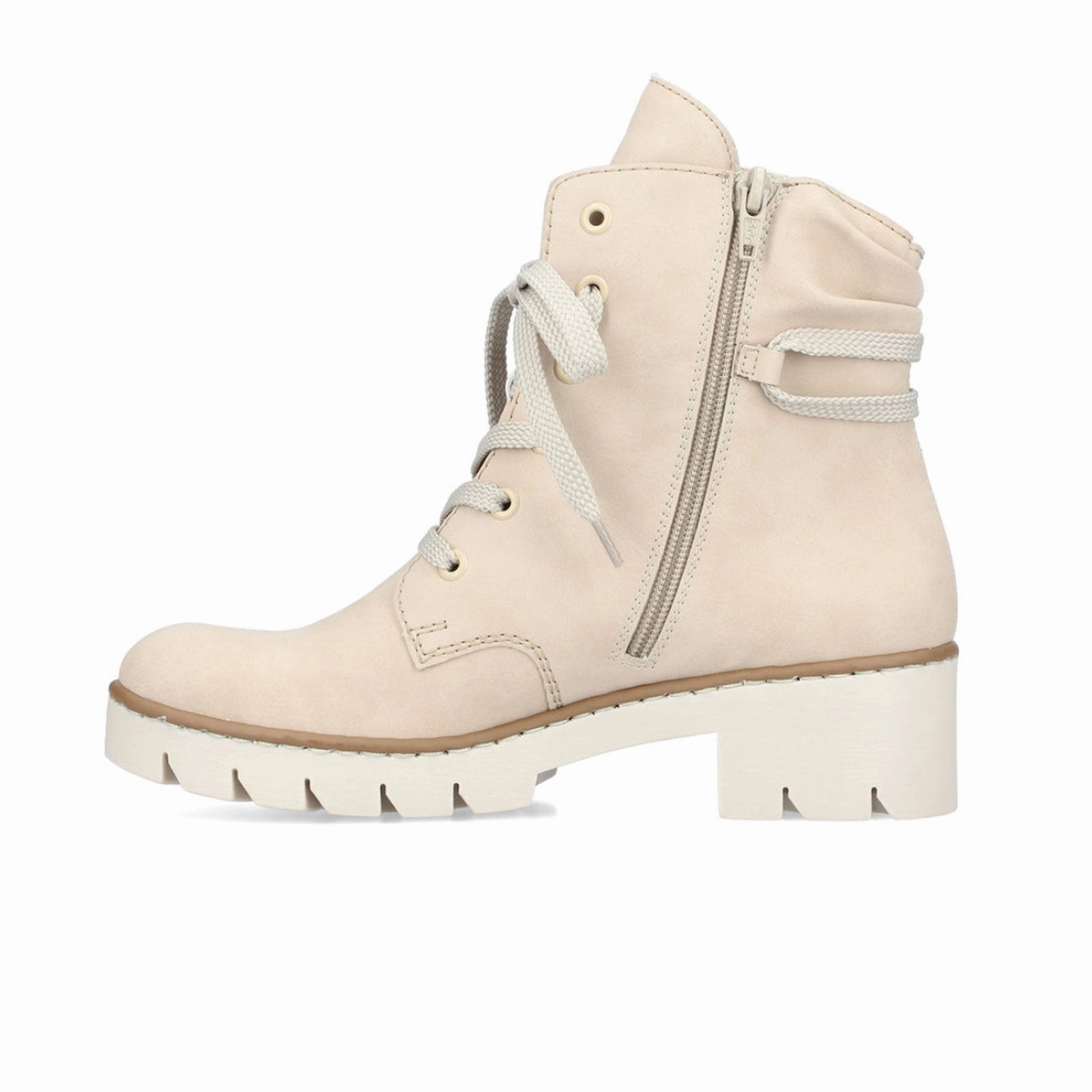 Firm Hold Strong material Rieker Prisca X5717-62 Mid Boot (Women) - Beige